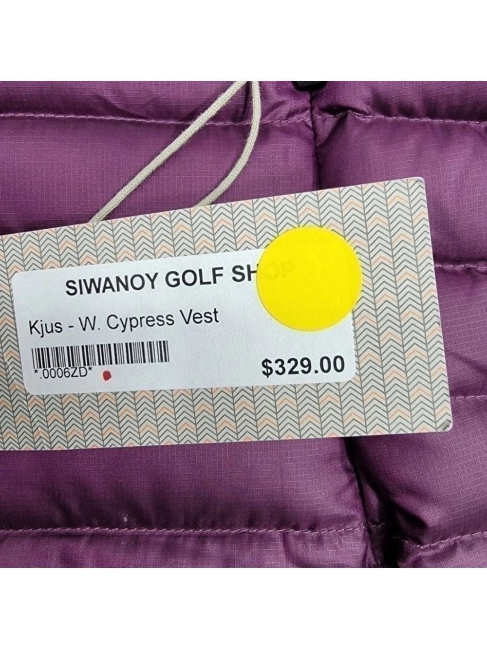 NEW KJUS Ladies Cypress Down Vest - Size 36 Small US 6 - Purple / Lavender NWT - Picture 3 of 12